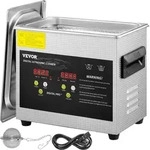 VEVOR Ultraschallreiniger 3L 200W Heizung 120W Ultraschall mit Timer Labor - Silber