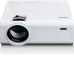 Lenco LPJ-280WH - Beamer mit hoher Aufl&ouml;sung, unterst&uuml;tzt Full HD 1080P...