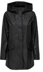 Schwarzer wasserdichter Parka f&uuml;r Frauen ONLY Elisa - Schwarz - XS