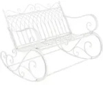 Schaukelbank Greenough 85x113x95cm Gartenschaukel f&uuml;r 2 Personen im Landhausstil