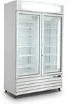 Saro K&uuml;hlschrank Mit 2 Glast&uuml;ren, Wei&szlig;, Modell G 885 - Wei&szlig;