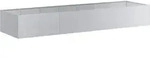vidaXL Pflanzk&uuml;bel 280x80x40 cm Verzinkter Stahl - Silber