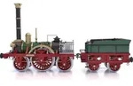 Modellbausatz Adler 54001, Ma&szlig;stab 1:24 / G-45, 330x80x180 mm, fahrbar mit