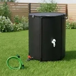 Mucola 500L Faltbarer Wasserspeicher Regenwasserfass Wassertank Regentonne Wasserfass