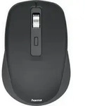 Hama Multi-Device-Maus WM-450, 7 Tasten, Funk, schwarz - Schwarz
