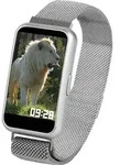 Atlanta Smartwatch 9731/19, Fitnesstracker, Silber, Meshband, wasserdicht - Silber
