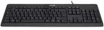 TERRA Keyboard 1500 Corded [US/EU] USB black Copilot QWERTY, 105 toetsen, met...