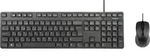 Targus - Tastatur-und-Maus-Set - full size - antimicrobial - USB - QWERTY - Spanisch