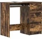 vidaXL Schreibtisch R&auml;uchereiche 90x45x76 cm Holzwerkstoff - Braun