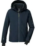 killtec Kinder Skijacke KSW 202 Boys Ski Jacket Blau 152 - Blau - 152