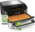 GOURMETmaxx Hei&szlig;luftfritteuse mit XXL-Garfl&auml;che 7 L - 10 Programme & Touchscreen -