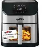 Grafner XXL Digitale Hei&szlig;luftfritteuse 8 L, 100x Backpapier, LED Touchscreen, 7