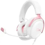 HyperX Cloud III Multiplattform-Gaming-Headset Schwarz - Rosa/Wei&szlig;