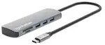 Manhattan 190459, Kabelgebunden, USB 3.2 Gen 1 (3.1 Gen 1) Type-C, 100 W, 10,100,1000