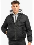 Herren Jacke mit Kapuze schmale Passform CLIFTON ALL SEASONS Black S Lonsdale -