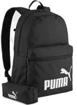 PUMA Rucksack Phase Backpack Set 22L Puma Black schwarz - Schwarz