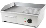 VERTES Grillplatte Bratplatte Plancha Grill Elektrisch 3000W aus Edelstahl