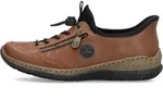 Rieker HWK Damen Halbschuhe Slipper braun 36 - Braun - 36