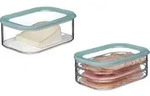 Mepal | K&auml;se- und Wurstdosen-Set Meat and Cheese | Nordic Green | Modula