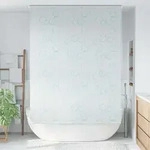 vidaXL Duschrollo 160x240 cm Blasenmuster - Wei&szlig;