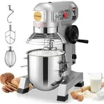 VEVOR Kommerzieller K&uuml;chenmixer, 18,7 l Standmixer mit 3 einstellbaren