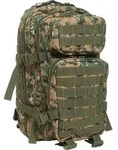 Mil-Tec US Assault Rucksack Small, digital woodland, 20L