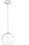 EGLO BOLSANO, Flexible Halterung, Chrom, Durchscheinend, Stahl, Glas,...