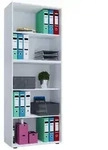 VCM Holzregal stehend | platzsparender Aktenschrank | Ma&szlig;e ca. B. 70 x H. 184...