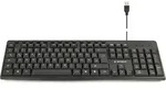 Gembird Multimedia-Tastatur schwarz QWERTZ Deutsches Layout - Schwarz