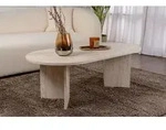 Skye Decor, Sable - Travertine, Couchtische, Travertin, 119 x 40 x 60 cm - Beige
