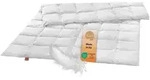 Federbettdecke 155 x 220 cm, F&uuml;llung aus 100% Federn, Bezug aus 100% Baumwolle,