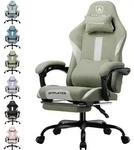 GTPLAYER Gaming Stuhl Ergonomischer Gaming Sessel Schreibtischstuhl mit