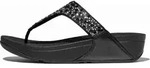FITFLOP FitFlop Lulu Crystal-Mix Toe-Post Sandals SCHWARZ 36 - Schwarz - 36
