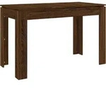vidaXL Esstisch Braun Eichen-Optik 120x60x76 cm Holzwerkstoff - Braun