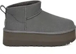 Ugg Classic Ultra Mini Platform Stiefel Grau EU 36 Damen Grau EU 36 - Grau - 36