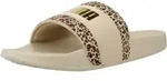 Puma Damen-Badepantolette Beige-Gr&uuml;n, Farbe:wei&szlig;, UK Gr&ouml;&szlig;e:3 - 35,5