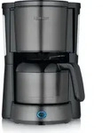 SEVERIN Kaffeemaschine TYPE KA 9343 - Schwarz/Silber