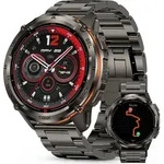KOSPET TANK T3 Ultra 2 GPS Smartwatch Herren,Edelstahl Geh&auml;use, 5ATM Wasserdicht,