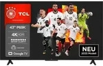 TCL 43P69K, 109,2 cm (43"), 3840 x 2160 Pixel, LED, Smart-TV, WLAN, Schwarz -...