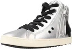 Geox J Kalispera G. M&auml;dchen Sneaker mit atmungsaktiver Sohle in Silber -...