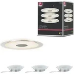 Paulmann Premium LED Einbauleuchte Whirl Basisset - Silber