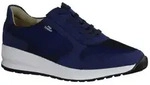 Finn Comfort Mori Damen Halbschuhe, Stretch/Leder, Atoll (blau), Bequemschuhe -
