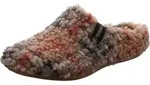 Verbenas Damen Hausschuh York Plaid Borrego wei&szlig;/beige/rot - 40