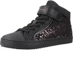 GEOX J Kalispera Girl M&auml;dchenschuhe Schwarz - Schwarz - 27