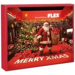 FLEX Adventskalender Weihnachtskalender Akkuschrauber Bit-Sortiment uvm. 534227 - Rot