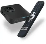GX1 4K Mediaplayer Google TV 14 - 32GB Speicher 4GB RAM WiFi 6 LAN USB - Schwarz