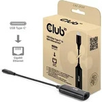 Club3D Adapter USB-C > RJ45 5Gbps St/Bu - Schwarz