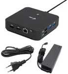 I-TEC USB-C DS 2 x HDMI 1x DP 1x GLAN 1x USB-C 3.2 3x USB-A 3.2 2x USB 2.0 1x 3,5mm