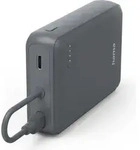 Hama Power Pack Travel, 10000mAh, 2xUSB-C, mit Kabel - Grau