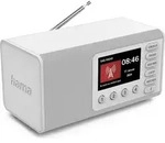 Hama DR1001, Pers&ouml;nlich, Digital, DAB, DAB+, FM, 5 W, TFT, 10,9 cm (4.3") - Wei&szlig;